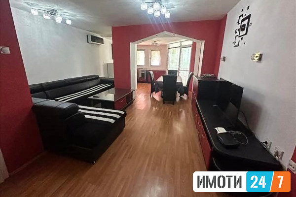 Се издава трособен комплетно наместен стан на Партизанска до Педагошкаспроти Хотел Карпош