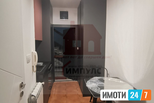 SE IZDAVA ODLICNA GARSONJER VO STROG CENTAR