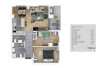 AERODROM- SUPERIUM trosoben stan od 56m2 na 13 kat