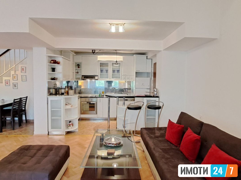 Se prodava luksuzno namesten stan -Duplex vo KVoda-Rampa