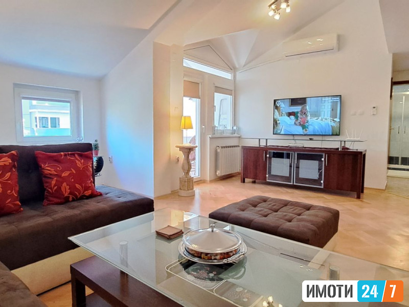 Se prodava luksuzno namesten stan -Duplex vo KVoda-Rampa