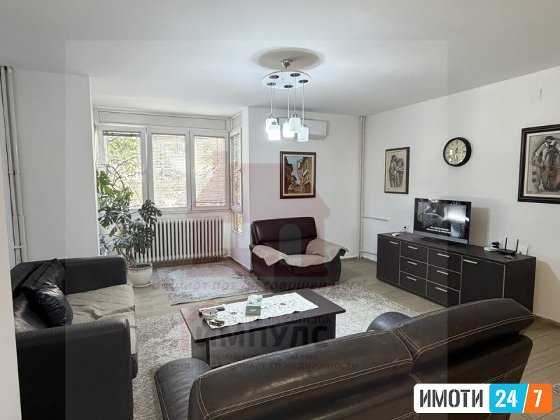 SE IZDAVA TROSOBEN STAN VO CENTARGRADSKI ZID