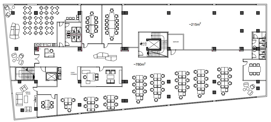 Rent Office space in   Vizbegovo