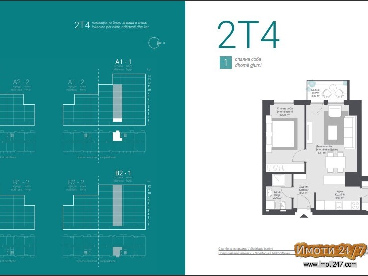 Sell Apartment in   Avtokomanda