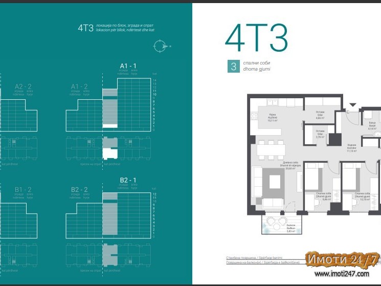 Sell Apartment in   Avtokomanda
