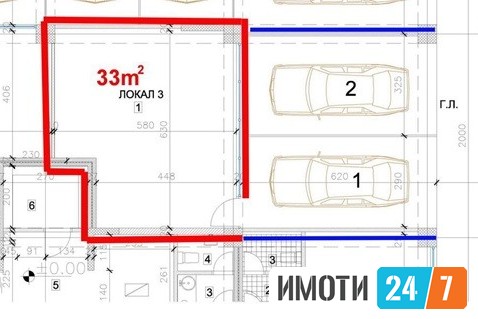 Rent Office space in   NLisiche