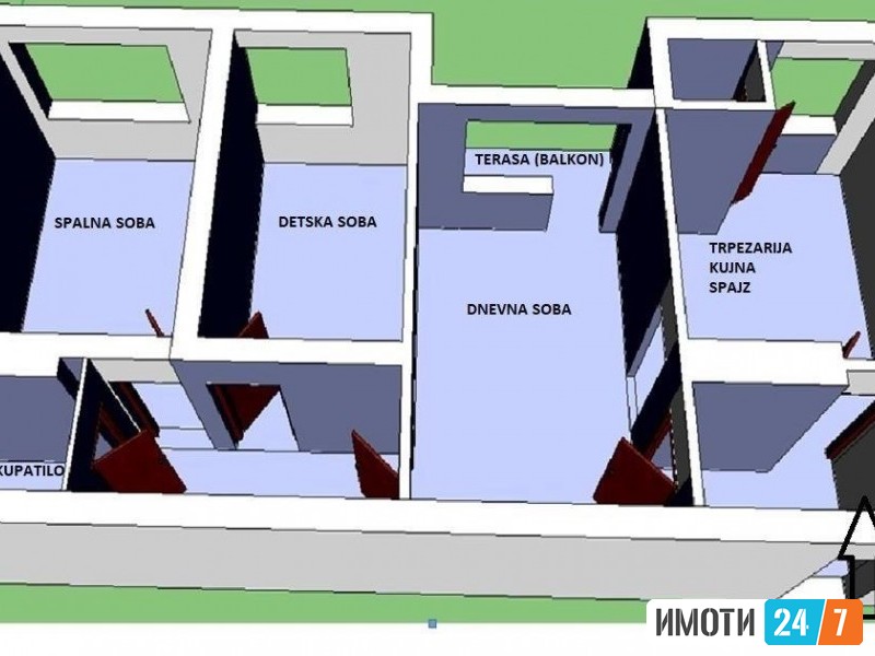 Се продава Стан во  нас КВода
