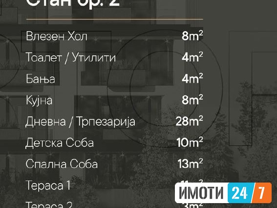 Се продава Стан во  нас Нерези