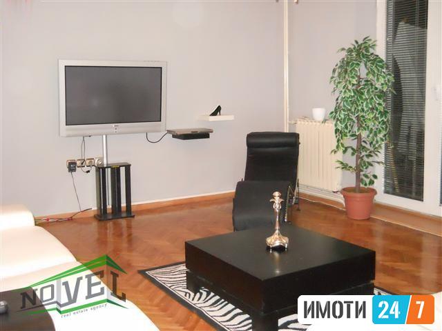 Se izdava 3-sob namesten stan-Centar