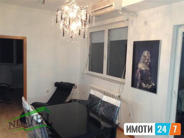 Se izdava 3-sob namesten stan-Centar