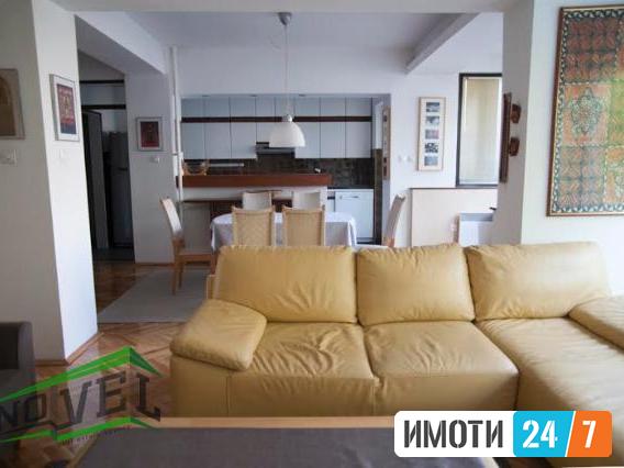 Se izdava 3-sob namesten stan-Centar