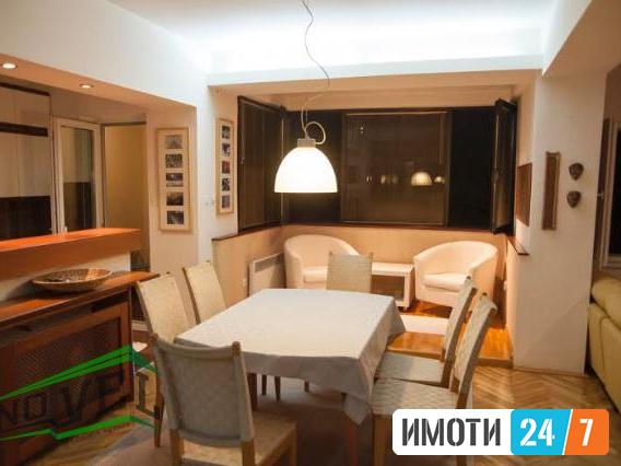 Se izdava 3-sob namesten stan-Centar