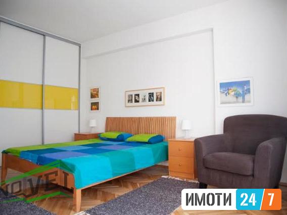 Se izdava 3-sob namesten stan-Centar