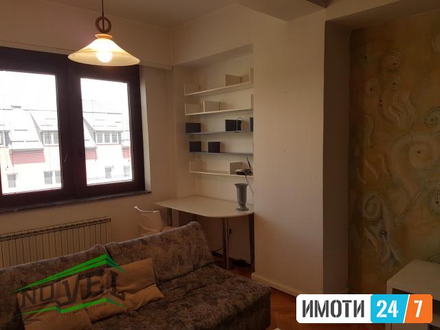 Se izdava 2-sob namesten stan-Centar