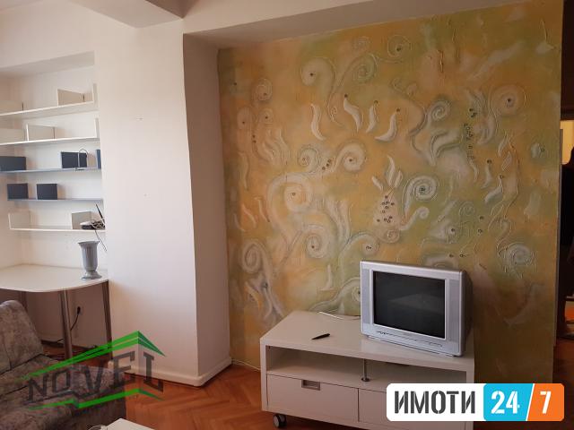 Se izdava 2-sob namesten stan-Centar