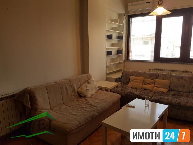 Se izdava 2-sob namesten stan-Centar