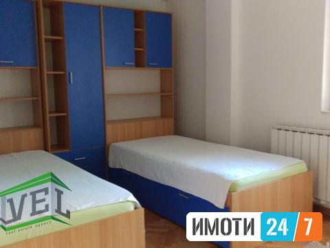 Se izdava 3-sob namesten stan-KVoda