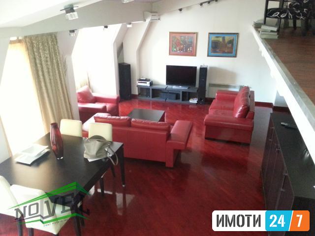 Se izdava 3-sob namesten stan-Centar