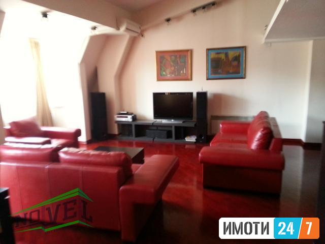 Se izdava 3-sob namesten stan-Centar