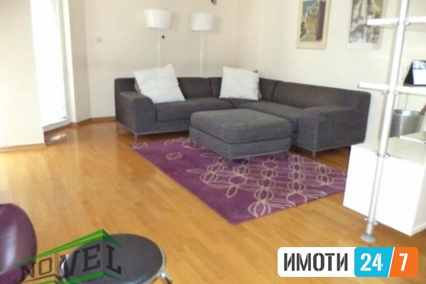 Se izdava nov namesten stan vo Centar84m2