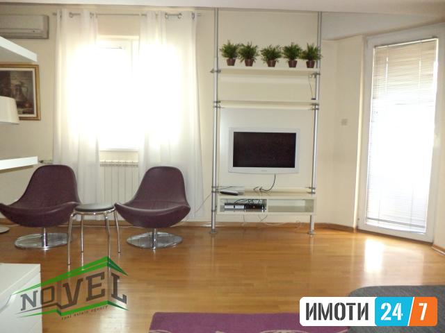 Se izdava nov namesten stan vo Centar84m2