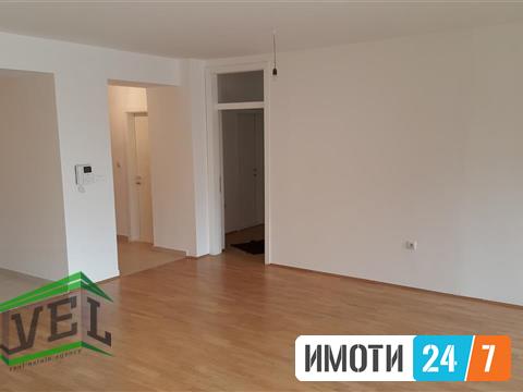 Se izdava nov prazen stan vo Centar114m2