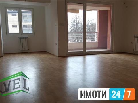 Se izdava nov prazen stan vo Centar114m2