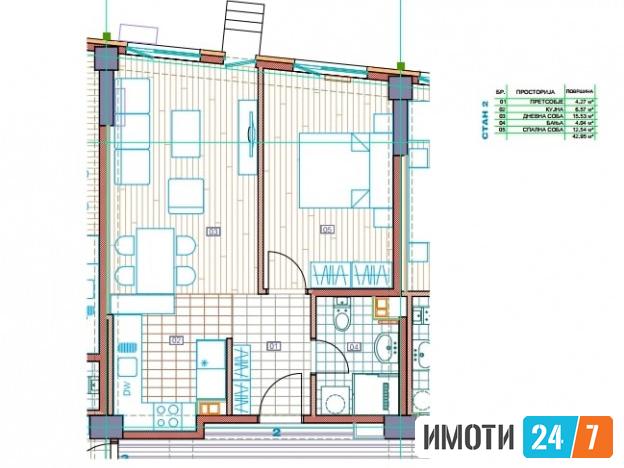 Се продава Стан во  нас Хром