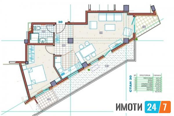 Се продава Станови во  нас Хром