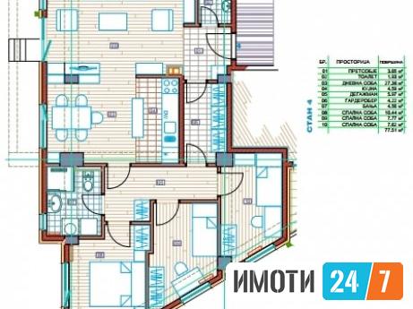 Се продава Стан во  нас Хром