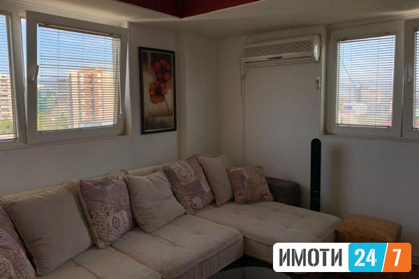 Се изнајмува двособен наместен станЦентар