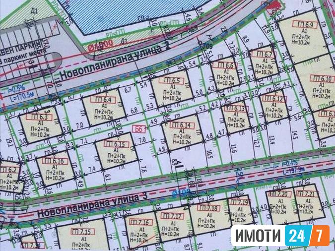 Se prodava gradezna parcela 3290m2Karpos ekstra lokacija