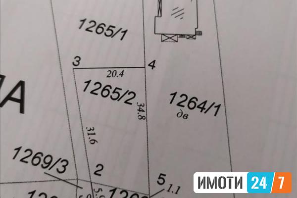 Се продава градежен плац 630мСопиште