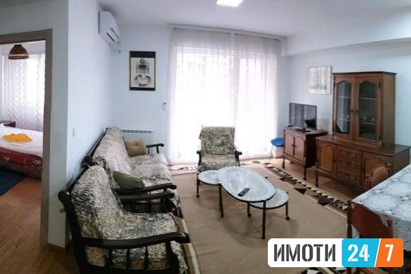 Се изнајмува двособен стан 46м2Мичурин