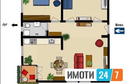 Се продава трособен стан 83м2Буњаковец