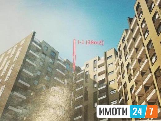Се продава гарсоњера 38м2Аеродорм
