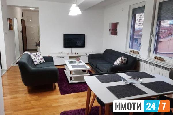 Се изнајмува одличен стан 60м2кај Мида