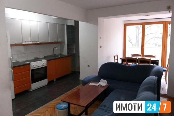 Се изнајмува трособен стан 70м2кај Драмски