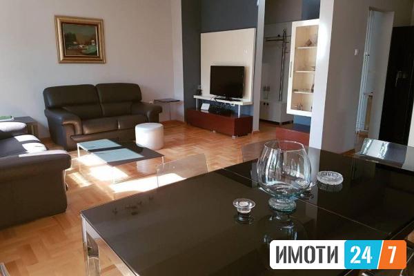 Се издава луксузно наместен стан 95м2Центар