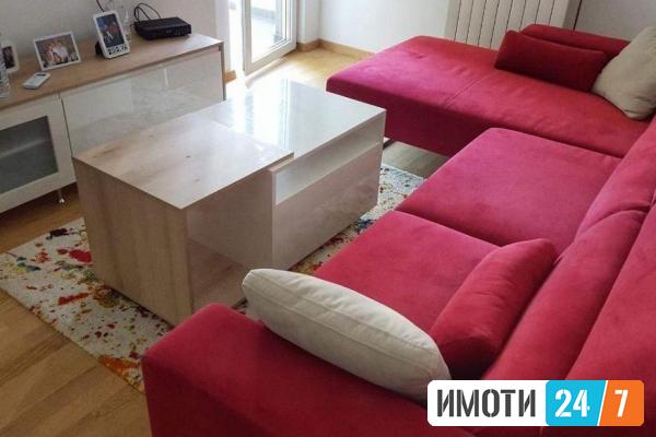 Се изнајмува трособен стан 64м2Аеродорм