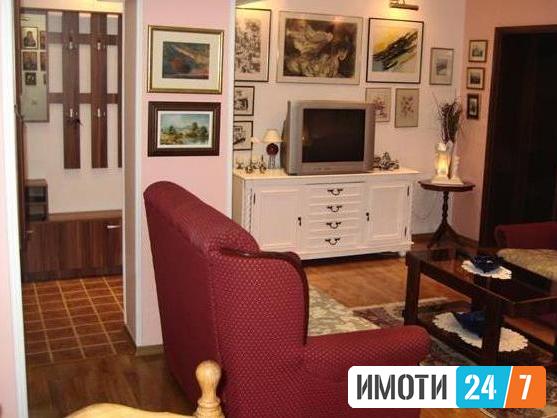 Се изнајмува трособен наместен стан од 68м2Карпош1